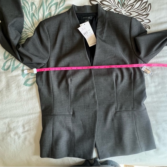 Women's Gray Blazer, Size 12 - Picture 6 of 15
